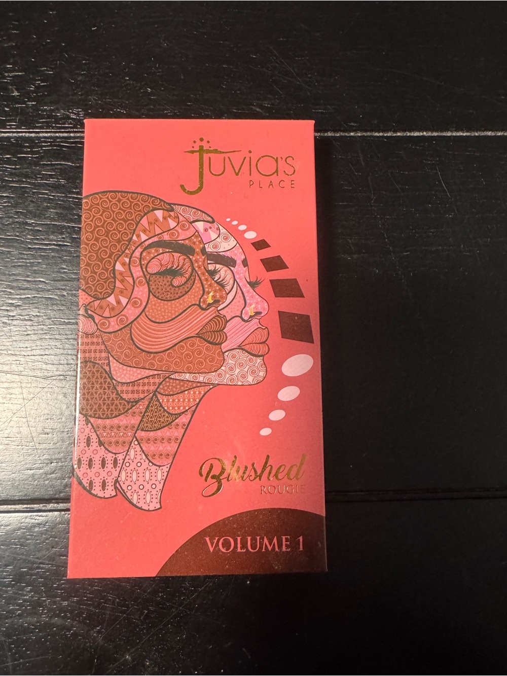 Juvia's Place Blushed Rouge Volume 1 - Coral Pink with Gold Accents